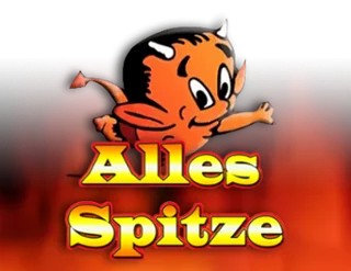 Alles Spitze Slot logo by Merkur Gaming at Dragonia Casino