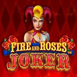 Fire and Roses Joker logo by Triple Edge Studios Dragonia Casino