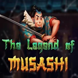 The Legend of Musashi casino game by Peter & Sons – featured logo at Dragonia Casino