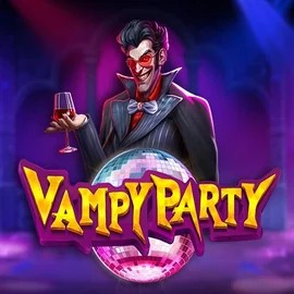 Vampy Party logo by Pragmatic Play Dragonia Casino